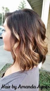 Www Facebook Com Hairbyamandaayers Brunette Brown Blonde Golden Balyage Ombre Short Hair Color Short Ombre Hair Hair Short Hair Styles