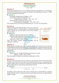 Ncert Solutions For Class 7 Maths Chapter 1 Integers In Pdf Form Math Integers Math Solutions