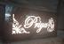 Acrylic Name Plate With Light