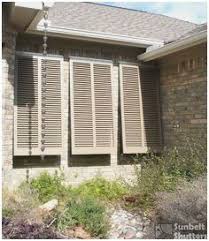 Use Bahamas Shutters To Create A Faux Window On A Shutters Exterior Bahama Shutters Faux Window
