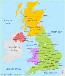 It includes four countries, namely, england, northern. Uk Map Maps Of United Kingdom