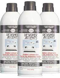 Designer Accents Fabric Paint Spray Dye By Simply Spray Charcoal Gre Fabric Spray Dye