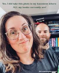 I'm so honored that Falling Through the Black was nominated as one of the  top 25 books for the @realmmakers Reader's Choice Award! ⁣ ⁣ The next round  of voting will go