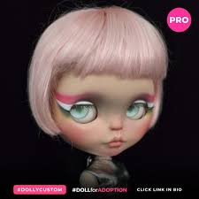 Custom Blythe Doll for Adoption by artbycarla (@ccartist64) — BUY →  https://bit.ly/4gryDL7 [ link in bio: @Custom Blythe Dolls Community ]