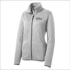 Port Authority Ladies Sweater Fleece Jacket