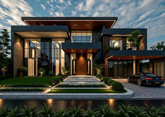✨elevate your curb appeal with modern house exterior design #toronto #vancouver #montreal #Calgary #designduelchallenge