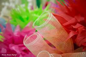White coral reef decorations props. How To Make A Coral Reef Decoration By Press Print Party