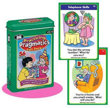 Practicing Pragmatics Fun Deck Cards Super Duper Educational Learning Toy For Kids By Super Duper Publications 12 95 Pragmatics Learning Toys Kids Learning