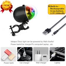Bike Front Light Usb Rechargeable Headlight Red Green Blue 360a Rotation Color Changing Led Light 100 Bicycle Accessories Lights Color Changing Led Led Lights