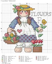 Love coffee and cross stitch is a quick stitch, you this free valentine cross stitch pattern and matching floss thread holders are a handy cute addition to your stash. Alfabeto Dolly F Flowers Cross Stitch Alphabet Patterns Cross Stitch Alphabet Cross Stitch Letters