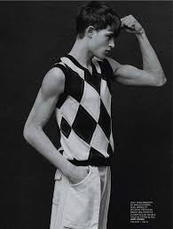 Model Father Son Andre Parker Van Noord Star In L Express Styles Editorial Mens Fashion Editorial Men Style