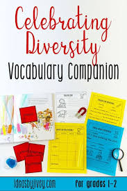 Vocabulary Companion To Celebrating Diversity Grades 1 2 In 2020 Writing Mentor Texts List Of Vocabulary Words Vocabulary