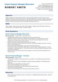 How confident are you feeling about your resume? Senior Property Manager Resume Samples Qwikresume