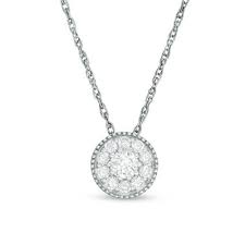 1 4 Ct T W Diamond Frame Pendant In 10k White Gold Zales The sales receipt is for products that are sold by a vendor to a customer.