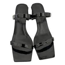 Buy Black Leather Sandals for Women Online at
