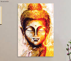 Painting Pictures For Adults Pe Dawn Canvas Buddha Paint Kit