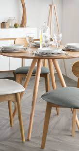 table a manger ronde bois clair d90 cm artik miliboo table bar meuble design deco