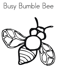 Make a coloring book with bee printable for one click. Bee Printable Coloring Home