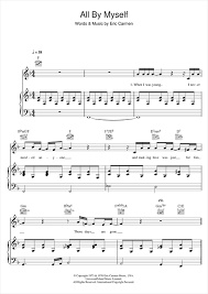Celine dion — all by myself ( дневник бриджит джонс) 04:22. All By Myself Von Eric Carmen Noten Download Fur Klavier Gesang Gitarre