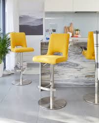 Ludo Teal Fabric Gas Lift Bar Stool Modern Bar Stools Kitchen Adjustable Bar Stools Swivel Bar Stools Kitchen Islands