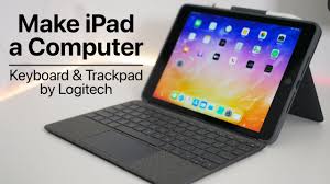 Logitech Trackpad And Keyboard For Ipad Unboxing And Review Youtube