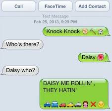 (scroll down for knock knock jokes or pick another category instead). Pun Knock Knock Jokes
