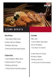 Check spelling or type a new query. Ipponyari Japanese Restaurant Home Santa Rosa Laguna Menu Prices Restaurant Reviews Facebook