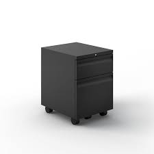 Reyade 3 drawer mobile file cabinet, metal office storage cabinet with lock and handle, under desk office pedestal file cabinet, fully assembled except wheels, suitable for legal/letter/a4 file, black. 476 Knoll Calibre Mobile Pedestal 21 H X 15 W X 18 D Mobile Pedestal Knoll Storage