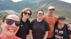 Reporting from Tama Lakes Track