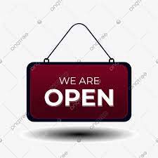 Hanging We Are Open Sign Sign Clipart Open Reopen Png And Vector With Transparent Background For Free Download Geometric Pattern Background We Are Open Sign Open Signs