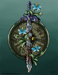 Homeiswheretheheartsare Legend Of Zelda Breath Of The Wild Sword And Shield Better Then A Pot Legend Of Zelda Tattoos Zelda Tattoo Legend Of Zelda Breath