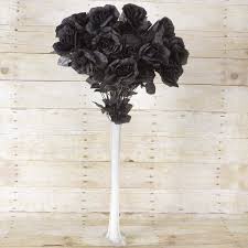 Check out our black silk flowers selection for the very best in unique or custom, handmade pieces from our craft supplies & tools shops. 96 Black Extra Large Silk Open Roses