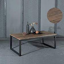 The dyh coffee table has a soulful, yet industrial design with its dark brown grain wooden surface. Aingoo Rustic Coffee Table Large Sofa Table Mid Century Rectangle Metal Frame Dark Brown 43 Wooden Grain Ct 01 Farmhouse Goals