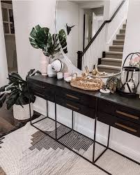 Modern Boho Entry Way Modern Entry Table Entry Table Decor Black Entry Table