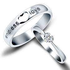 New Fashion Anillos Para Novios Anillos De Infinito Anillos De Pareja