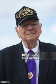 D-Day veteran John Roman who served in Regiment 12 of the 4th... News Photo 