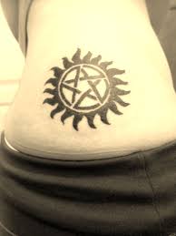 My 2nd Tattoo Supernatural Anti Demon Possession Symbol If Your Going To Repin This Ple Supernatural Tattoo Supernatural Anti Possession Tattoo Supernatural