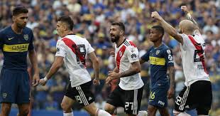 Group d brings 2018 winners river plate, sante fe of colombia, fluminense of brazil and junior of colombia. Boca Juniors 2 2 River Plate Visitors Twice Come From Behind In Copa Libertadores Final First Leg Mirror Online