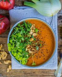 Tomaten Fenchel Suppe Vegan Mrs Flury Hauptspeise Rezepte Abendessen Familienfreundliche Rezepte