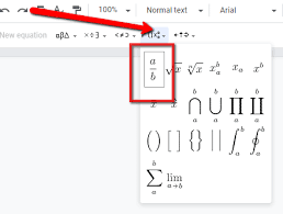 Again option and / together bring up a + symbol on the macbook air. How To Put A Fraction In Google Docs Not Quora