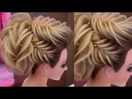 Jura Design Collection Bun Hairstyle For Wedding Jura Hairstyle For Party Youtube Party Bun Hairstyles Bun Hairstyles Wedding Bun Hairstyles