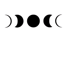 Moon Phase Svg Pdf Png Digital File Etsy In 2021 Moon Phases Tattoo Moon Phases Moon Cycle Tattoo