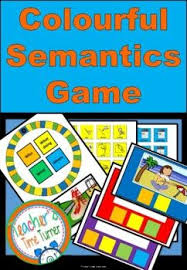 Colourful Semantics Game Is An Activity That Can Help Guide Children In The Rules And Structur In 2021 Colourful Semantics Teacch Activities Communication Activities