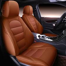 Only 2pc Front Seat Cowhide Car Seat Cover Leather For Benz Glc C Class Ford Kuga Car Seat Caution Car Accessories Styling Automobiles Seat Covers Aliexpress