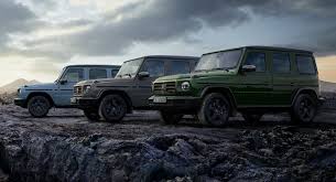 There are two upscale trim levels. Updated 2020 Mercedes G Class Gains New Desert Mode New Colors And More Standard Kit Carscoops