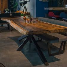 Residual moisture is removed in a heated kiln which may take an additional three months. Suar Wood Dining Table Masons Home Decor