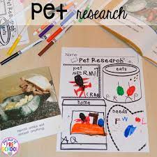 Preschool science activities and printables. Pet Themed Activities And Centers Pocket Of Preschool