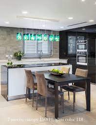 Kitchen Island Pendant Lamp Mid Century Blown Glass Ceiling Etsy Kitchen Island Lighting Turquoise Kitchen Island Lighting