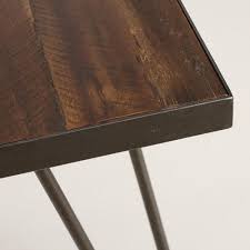 Rectangular Wood Hairpin Coffee Table World Market Coffee Table Hairpin Coffee Table Table