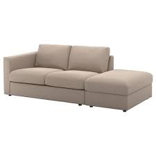 Vimle 3 Zitsbank Gunnared Beige Ikea Ikea Sofa Ikea Vimle Sofa